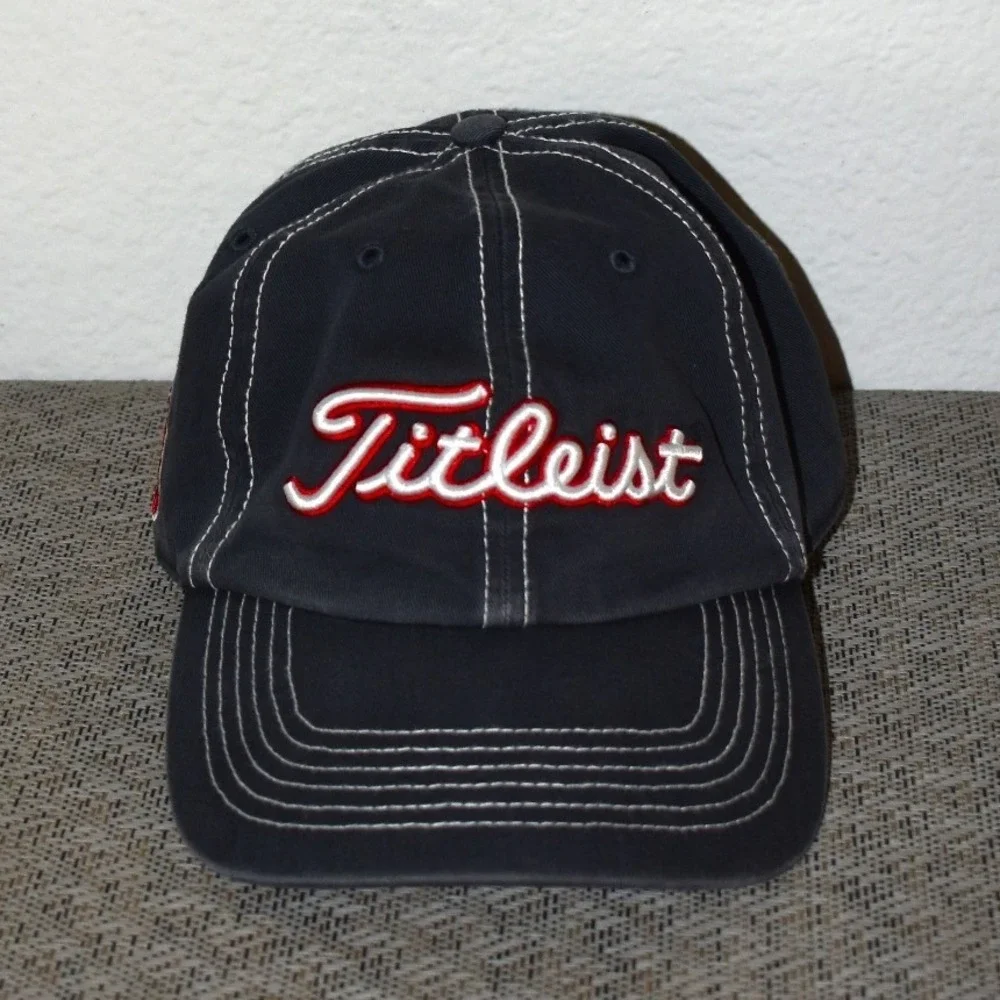 Titleist Baseball Hat Mens OSFA Navy Excellent Boston Red Sox TH9MLB-BSOX